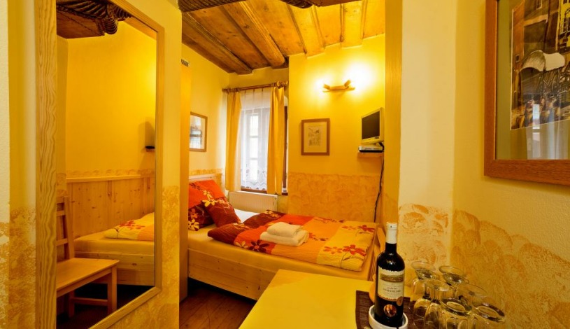 Ubytování Zámecké Schody  Český Krumlov - Třílůžkový